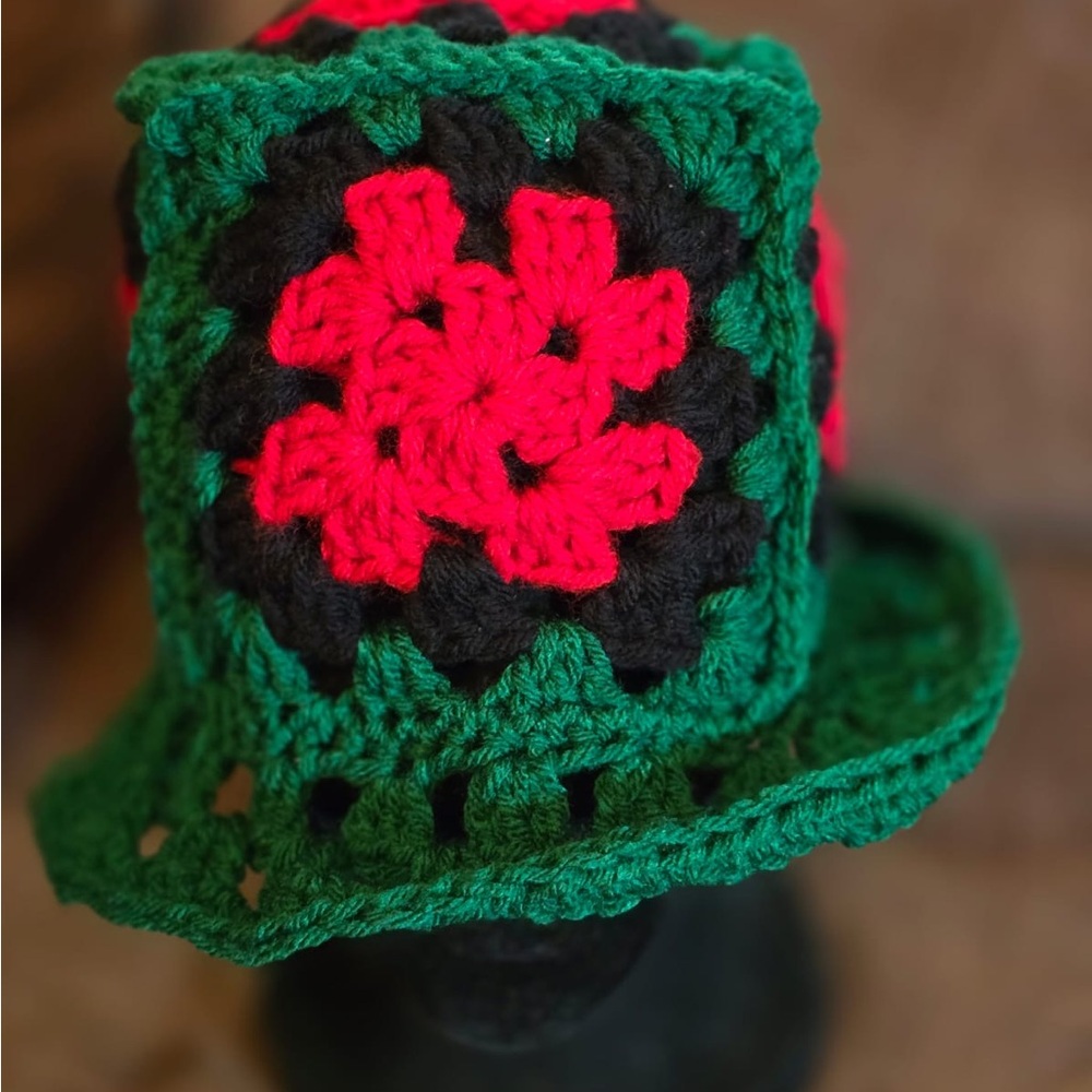 Crochet Dual color Hat